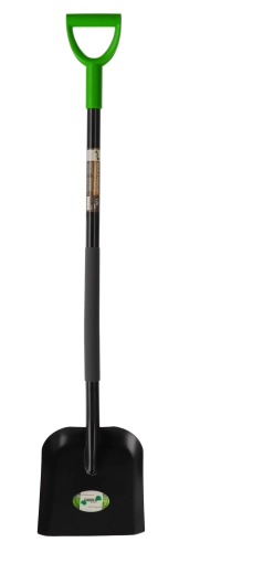 Ömlesztett anyagokhoz való lapát 120 cm-es acél nyéllel