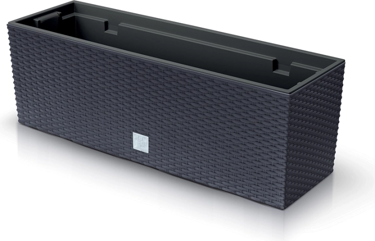Rato Case virágláda betéttel 58 cm – antracit