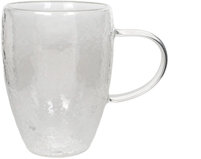 2 db FROST duplafalú termo pohár készlet füllel, 340 ml