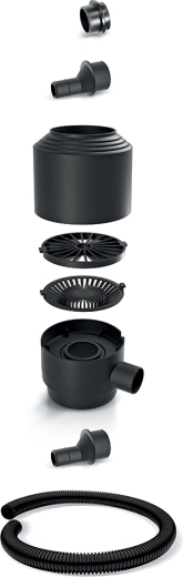 Belső durvaszűrő ereszcsatorna lefolyóhoz tömlővel (8 részes készlet)