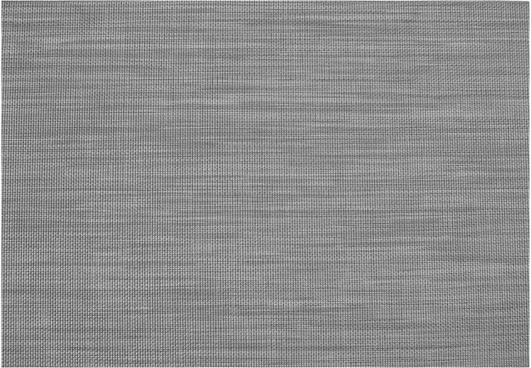 PVC és poliészter tányéralátét 45 × 30 cm, szürke