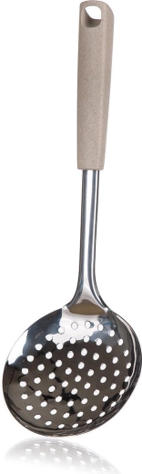 NATURAL habszedő rozsdamentes acélból és PP-ből 33,5 × 11,4 cm