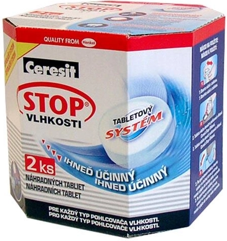 Utántöltő a CERESIT AERO 360 páramentesítőhöz – 2× 450 g tabletta