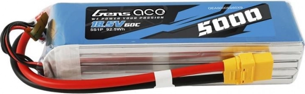 LiPo akkumulátor Gens Ace 5000mAh 18,5V 60C RC modellekhez