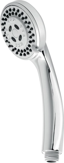 5 állású zuhanyfej, króm, 80 mm
