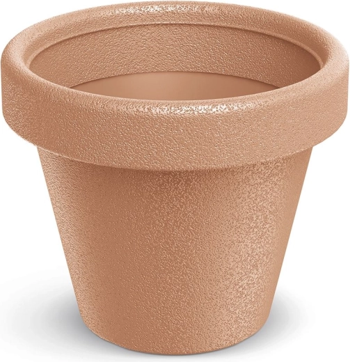 Origina műanyag virágcserép, 33,8 cm, terrakotta