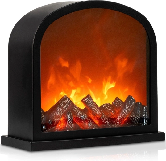 Vilde LED-es elektromos dekorációs kandalló 30 × 13 × 27,5 cm