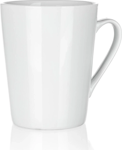 WILBY kerámia bögre 420 ml, fehér