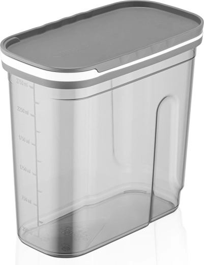 Műanyag doboz szemes/száraz élelmiszerekhez 3 l