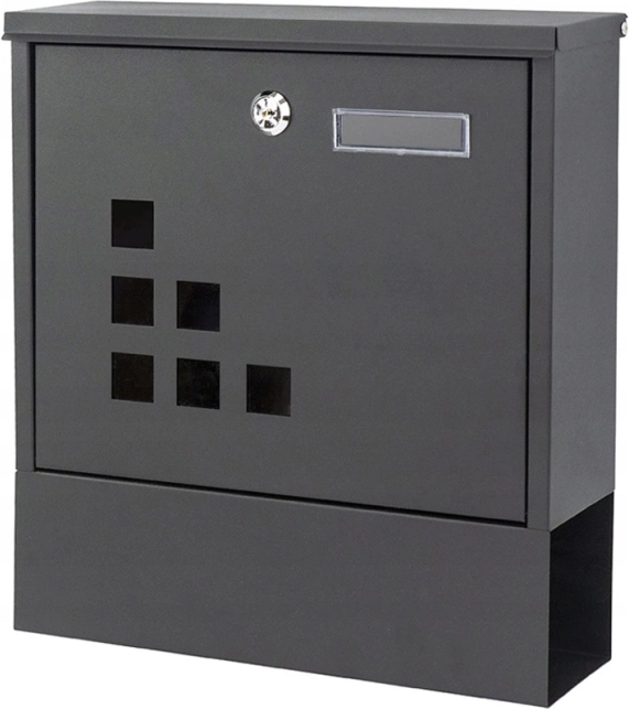 Postaláda újságtartóval