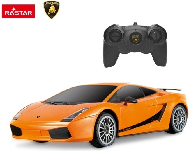 Távirányítós Lamborghini Superleggera Rastar 1:24 méretarányban – Narancssárga