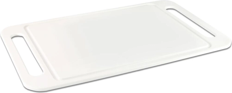 Tálaló és vágódeszka 50 × 30 cm, fehér