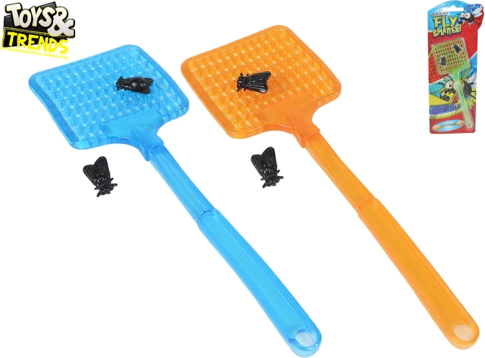 Rugalmas légycsapó ragacsos legyekkel