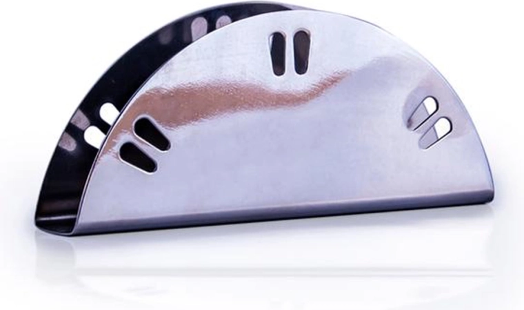 Rozsdamentes szalvétatartó 14,5 × 6 cm