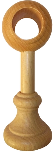 Fenyőfa függönyrúdtartó – fenyő