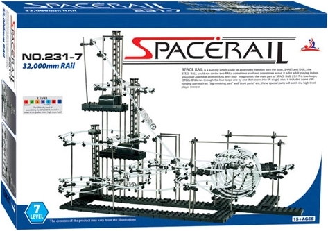 SpaceRail 3D golyópálya level 7 (32 m)