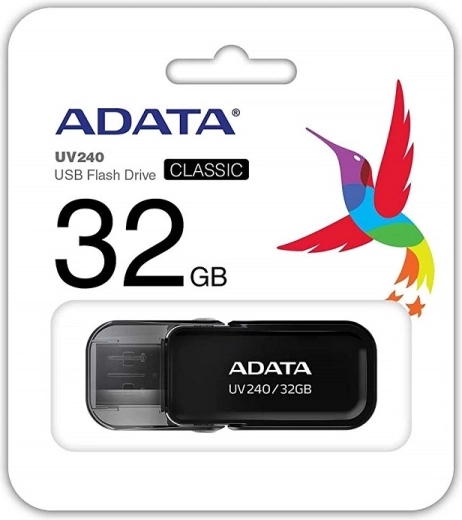 ADATA UV240 32 GB fekete USB flash meghajtó