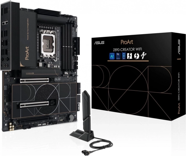 ASUS ProArt Z890 Creator WiFi – alkotóknak szánt alaplap Thunderbolt 5-tel, 10G LAN-nal és Wi‑Fi 7-tel