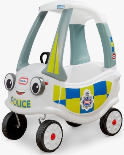 Little Tikes Cozy Coupe rendőrautó (fehér) lábbal hajtható járgány