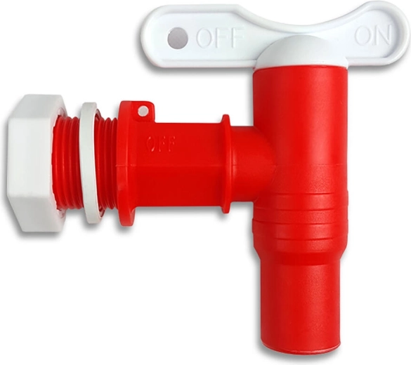 Műanyag hordóhoz való leeresztő csap 200–500 l, 3/4" menet