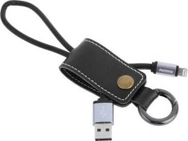 Remax West RC-24i fekete micro USB/Lightning kábel 32 cm