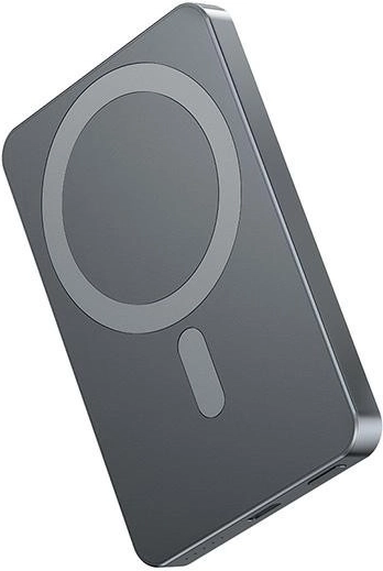 Vezeték nélküli MagSafe 5000mAh powerbank Szürke