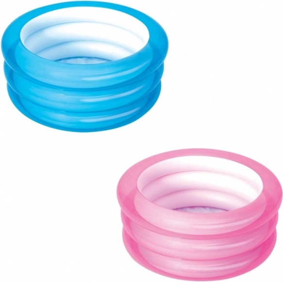 Mini medence rózsaszín/kék 70 x 30 cm