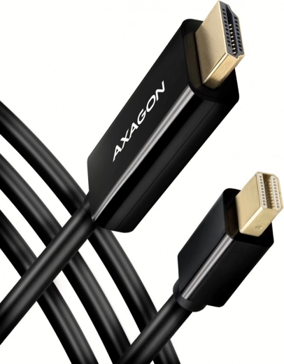 Aktív kábel Mini DisplayPort HDMI 1.4-hez, 1,8 m — AXAGON