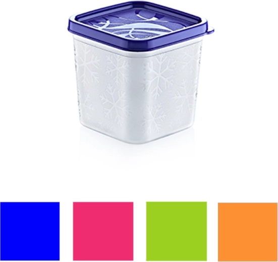 Négyszögletes No-Frost fagyasztódoboz 0,38 l