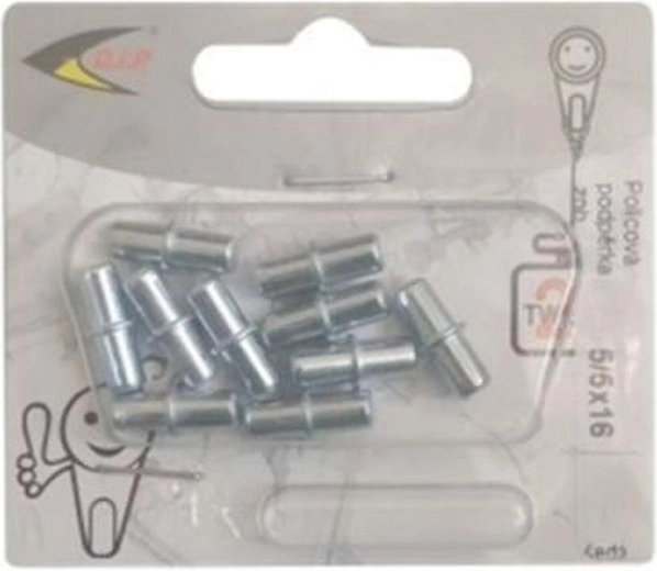 Bútortámasz 5/5 horganyzott, 10 db bliszter