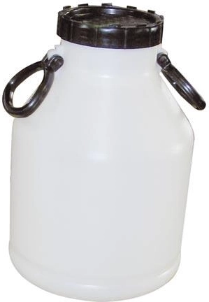Széles szájú műanyag kanna 20 l