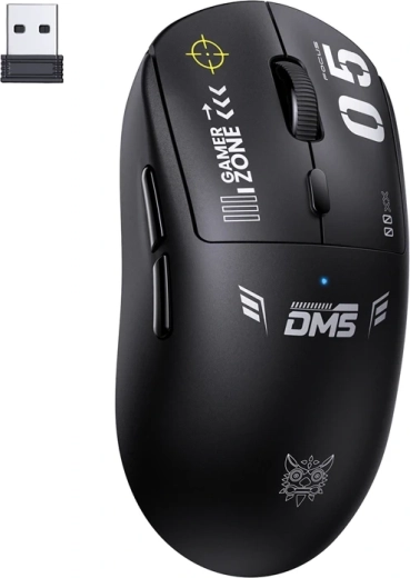 ONIKUMA DM05 RGB gamer egér – fekete