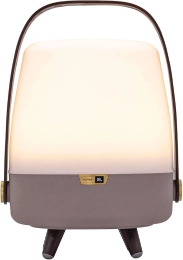 Kooduu Lite-up Play Mini hordozható lámpa hangszóróval, szürke