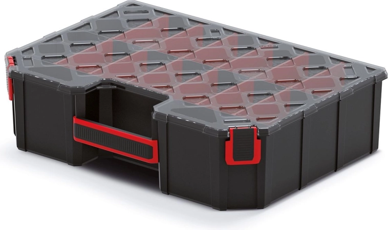 Magas TAGER CARBO PLUS rendező válaszfalakkal 390 × 284 × 105 mm