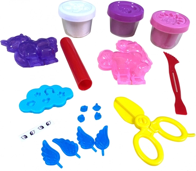 MAC TOYS vidám gyurma – unikornisok