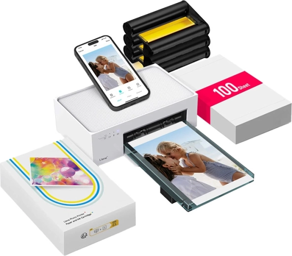 Liene Amber M100 hordozható fotónyomtató 10×15 cm