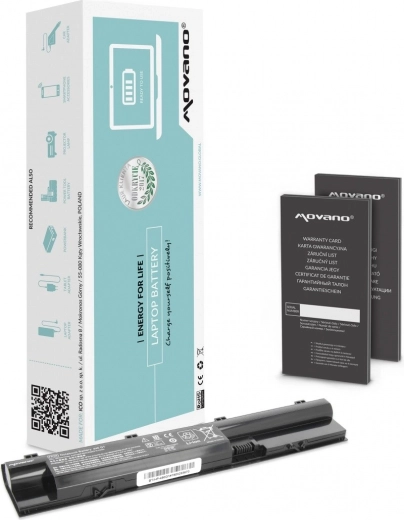 Movano FP06 akkumulátor HP ProBook 440, 450, 455 és 470 modellekhez – 4400 mAh (48 Wh)
