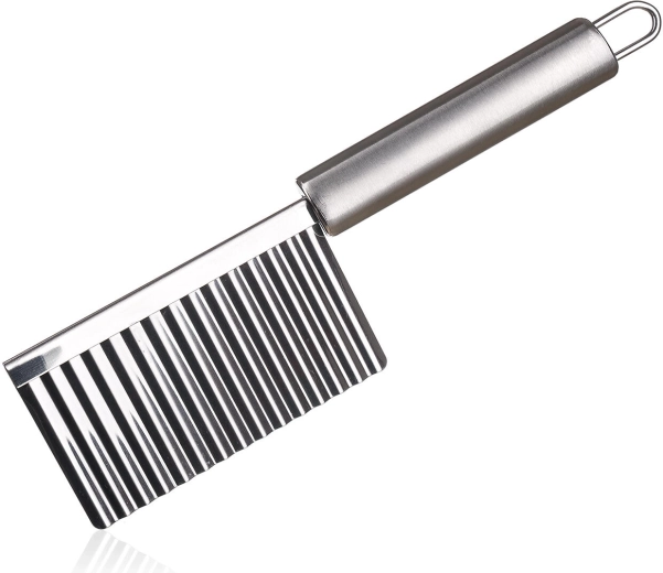 APETIT hullámos rozsdamentes acél szeletelő 22 × 6 cm