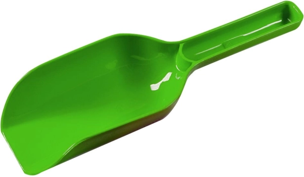 Androni homoklapát 23 cm, zöld