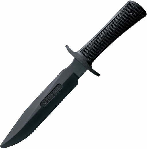 COLD STEEL Military Classic gumiból készült edzőkés, 17 cm, fekete