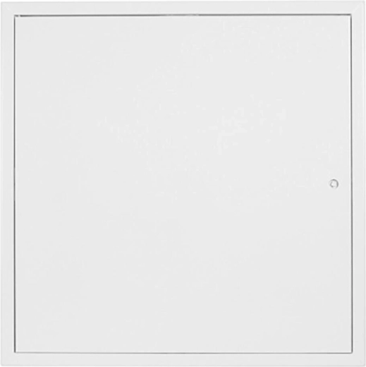 Szerelőajtó 500 × 500 mm fehér, acéllemez