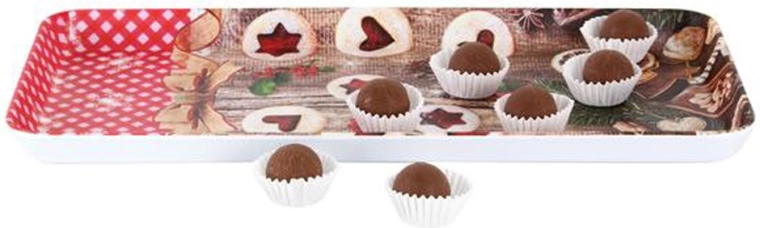 TORO melamin szervírozótálca linzeri motívummal 35 × 16,5 cm