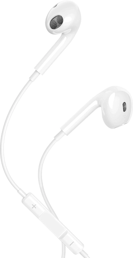 Maxlife vezetékes, USB-C csatlakozós fülhallgató, fehér