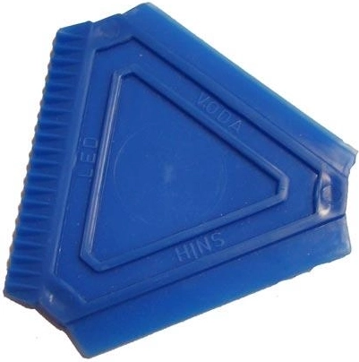 Háromszög alakú jégkaparó 8 × 8 × 8 cm, színmix