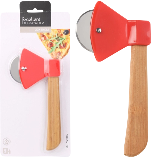 Fejsze alakú pizzavágó