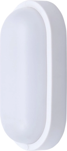 Solight LED kültéri ovális lámpatest 13 W, 910 lm, 4000 K, IP54, 21 cm