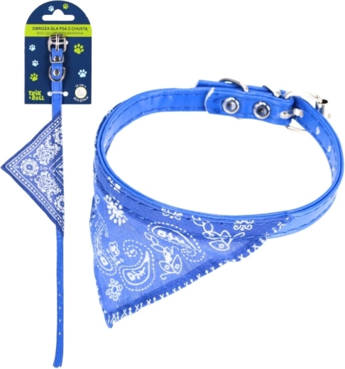 TRIK&ROLL kutyanyakörv kendővel 22,5–27,5 cm