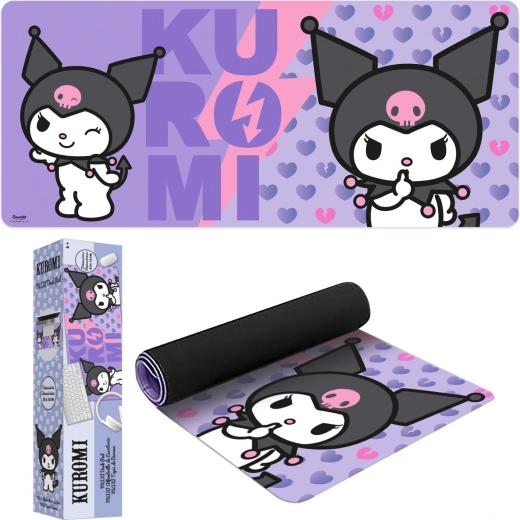 Kuromi Hello Kitty egérpad 80 × 35 cm