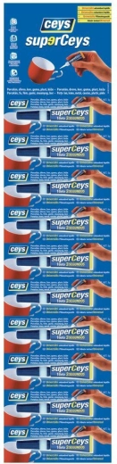 Másodragasztó 3 g SUPERCEYS Instant Glue Universal – 10 darabos csomag