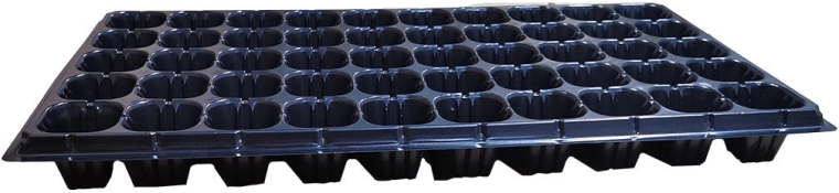 Palántanevelő tálca 50 rekesszel előneveléshez
